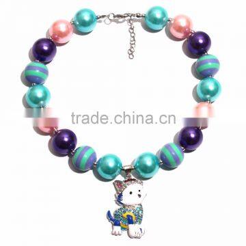 Princess girls chunky bubblegum necklace Snoopy M5060611