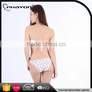 < OEM> New Image Full Size Transparent Deep v Cut Thong Bikini Swimwear photo-4