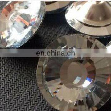 Sun flower crystal button sofa soft bag glass buckles Headboard Buttons Furniture decorative buttons DIY accessories