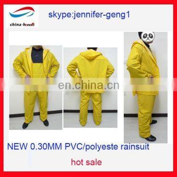 NEW Industrial Rain Coat Polyester Rain Coats Vinyl Coated Polyester Webbing