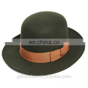 High Crown Bowler Merino Wool Felt Hat Blank Hat Wholesale China photo-5