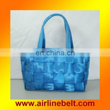 Hot selling fashion seatbelt blue color bag