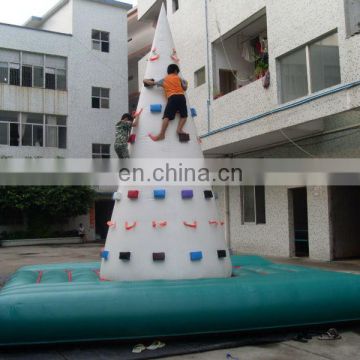 Hot sell Inflatable climb wall for adults/rock climb wall/climb wall for drill