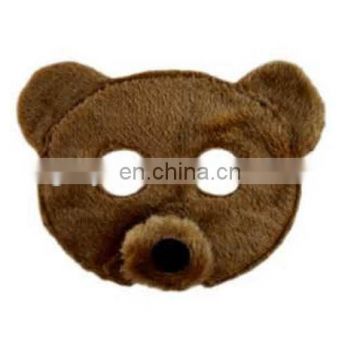 Children plush mask Party mask Bear mask