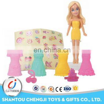 wholesale china 3.5inch mini funny plastic doll joints