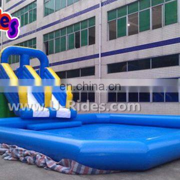 Giant Inflatable Pool Water Slide for Adult / Inflatable Jumping Slide for Summer photo-4