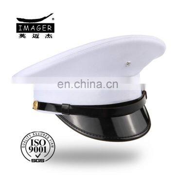 Flat fancy aircraft commander uniform cap