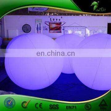 Factory Price Inflatable Glow In The Dark Ball Zygote Interactive Balls Inflatable LED Lighting Balloon Party Sphere