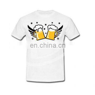 Men 100% Cotton Printed O-Neck Prost T-Shirt