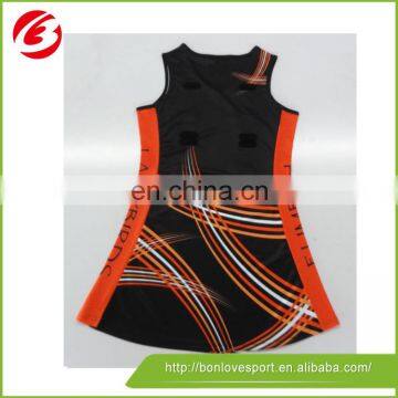 2015 Cheap oem service good quality netball jersey and dress