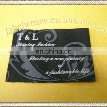 beautiful design garment woven label