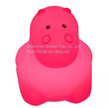 2018 Trending Products Rechargeable Free Logo Silicone Night Lights For Baby LED Kids Lamps photo-4