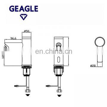 Made In China Automatic Water Tap Basin Bathroom Faucet photo-6