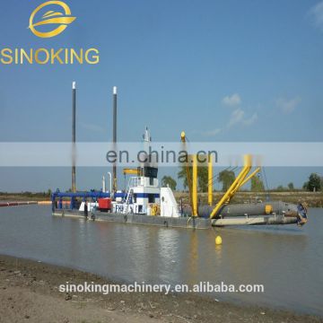 hot sale cutter suction dredger-water flow rate 3500m3/h