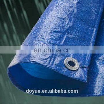 Pe tarpaulin sheet packed in rolls