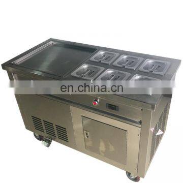 Wholesale price commercial fried ice cream machine ice pan roll machine