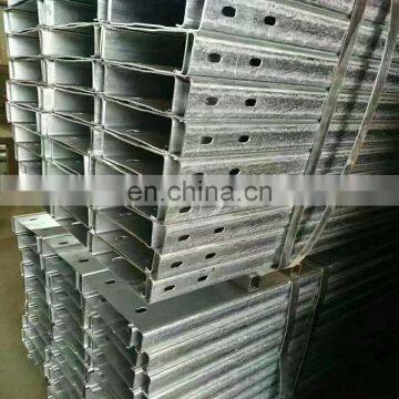 Galvanized Non Slotted / Not Perforated Strut Steel c Channel photo-6