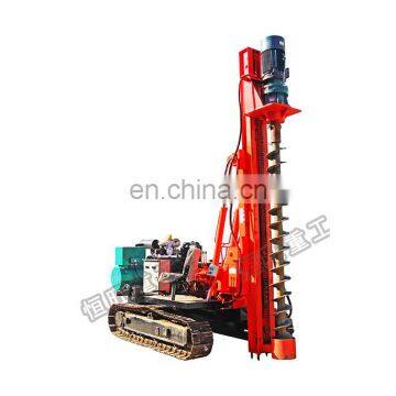 drill depth 3m diameter 600mm bore pile driver/piling machine