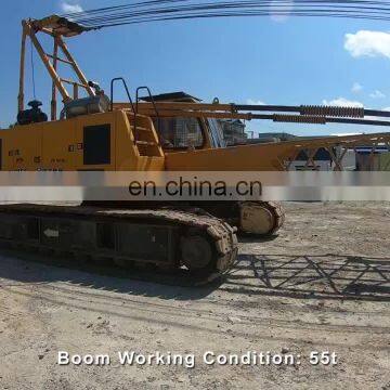 new 100t mini lifting telescopic boom crawler crane XGC100