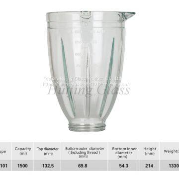 (A101)blender jar in quality well in design glass jar food processor