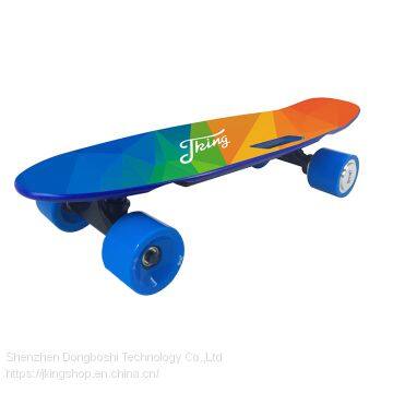 Hot Sale Wholesale H2S-01 Fish Board Model Factory Directly Remote Control Four Wheel Electric Skateboard photo-2