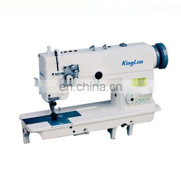 Double needle flat bed lockstitch sewing machine