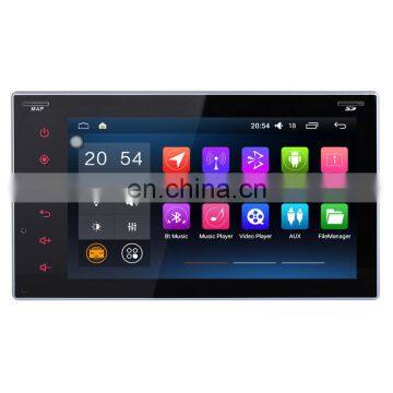 6.2 inch Android 6.0 universal full touch screen car Radio GPS Navigation