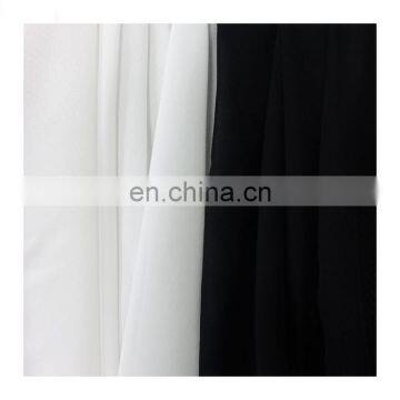 Best Quality 100d Woven 100% Polyester Plain Chiffon Fabrics Wholesale For Dress photo-2