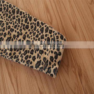 RTS Girl Baby Demin Coat Fashion Jacket Kid Cheetah Print Tops photo-2