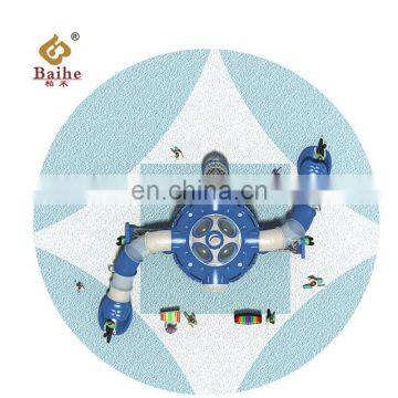 China Playground Equipment Children Outdoor Large Plastic Playground Slide photo-4