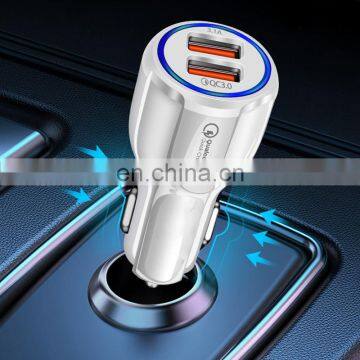 Usb Car Charger Shenzhen 2020 New Arrival Factory Wholesale For Apple Iphone 11/6/7/8 Mobile Phone Qc 3.0 Usb Charger