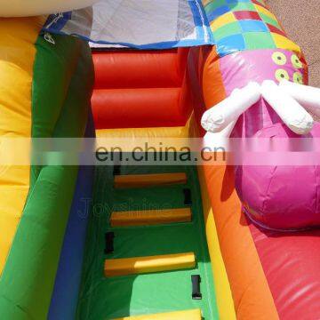 Colorful Commercial Inflatable Clown Slide Bouncer For Sale photo-4