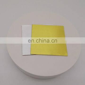 8cm x 8cm Wholesales Colorful Chocolate Used Red Gold Aluminum Foil Paper