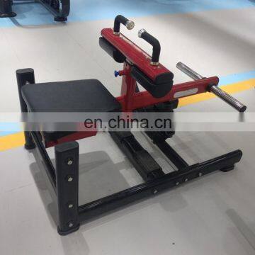 Best Design Commercial Fitness Gym Equipment Plate Loaded Calf Machine Seated Calf Raises Machine Calf Raise Benches HB21