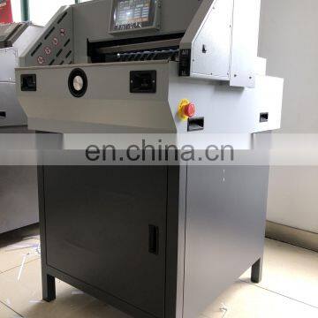 E490T Industrial Machine 490mm Width Electric Paper Guillotine Cutter Cutting Machine