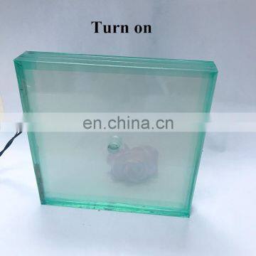 Electric Smart Glass High Quality Magic Switchable PDLC Film Glazing Low Iron Super Ultra Clear Ultrawhite Tempered Laminated6+6 photo-6