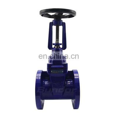 Bundor 6 Inch 3 Inch Pn16 Pn25 Forged Steel Carbon Steel Rising Stem Water Gate Valve Manual Slide Gate Valve photo-2