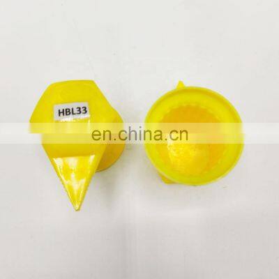 33mm Loose Dust Cap Adjustable Plastic Wheel Nut Indicators HBL33 PP Material