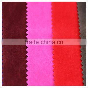 Weft Knitted Stretch Velvet High Quality Velour Knitted Fabric photo-4