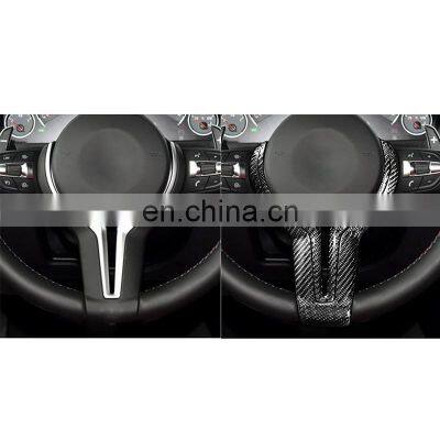 Carbon Fiber Steering Wheel Trim Cover + Inner Trim for BMW F80 M3 F82 M4 F10 M5 F06 F12 F13 M6 F15 X5M F16 X6M photo-5