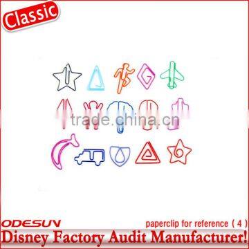 Disney factory audit types of paper clips 143269