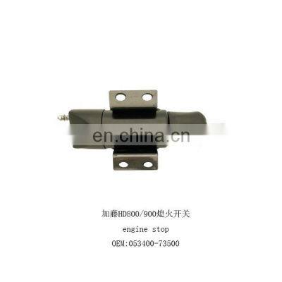 053400-73500 Excavator solenoid valve for HD800 HD900 electric parts  fuel Shut Off /stop Solenoid valve