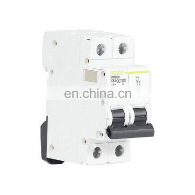 High quality durable top craftsmanship intelligent Matis MM50H-2P 1-63A 380V 50/60hz mini circuit breakers