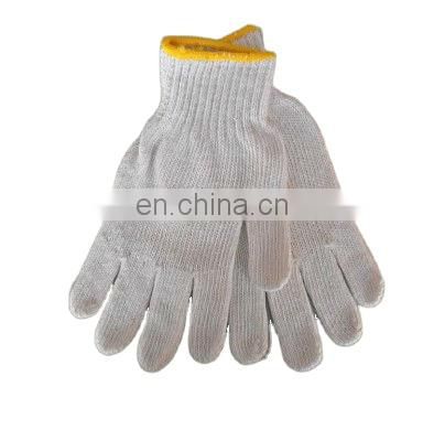 hard wearing knitted safety cheap work gloves