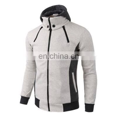 2021 New Design Cotton Blend Jacket Cottoncotton Zipper Windproof Full Sleeve Long Coat Men photo-4