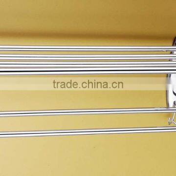 Wesda Bathroom Hardware Set Metal Bathroom Hotel Towel Shelf A081 photo-3