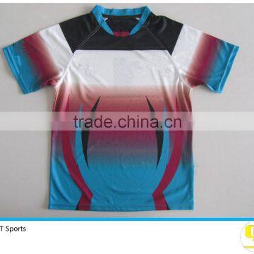 Specialized 100% Polyester Made Sublimation Custom Rugby Jersey photo-2