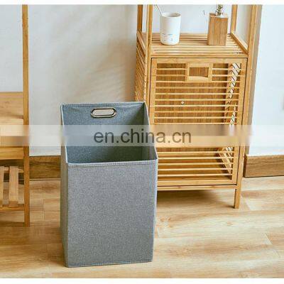 Best Supplies Latest Washing Eco Friendly Easy Empty Big Cloth Wooden Laundry Basket photo-2