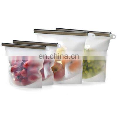 wholesale Hot sale reusable silicone eco-friendly storage bags