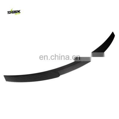 Drop Shipping Dry Carbon Fiber Rear Trunk Spoiler Car Wing For Bmw New 4 Series 2-door Coupe G22 M4 Style 2020+